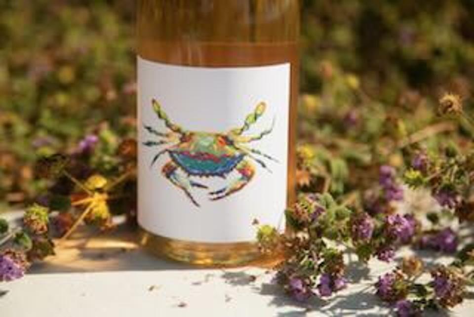 The colorful labels for Tarpon Cellars feature a custom painted image from Atlanta-based artist Charlie Hanavich and are eye candy for a generation that came of age with social media.