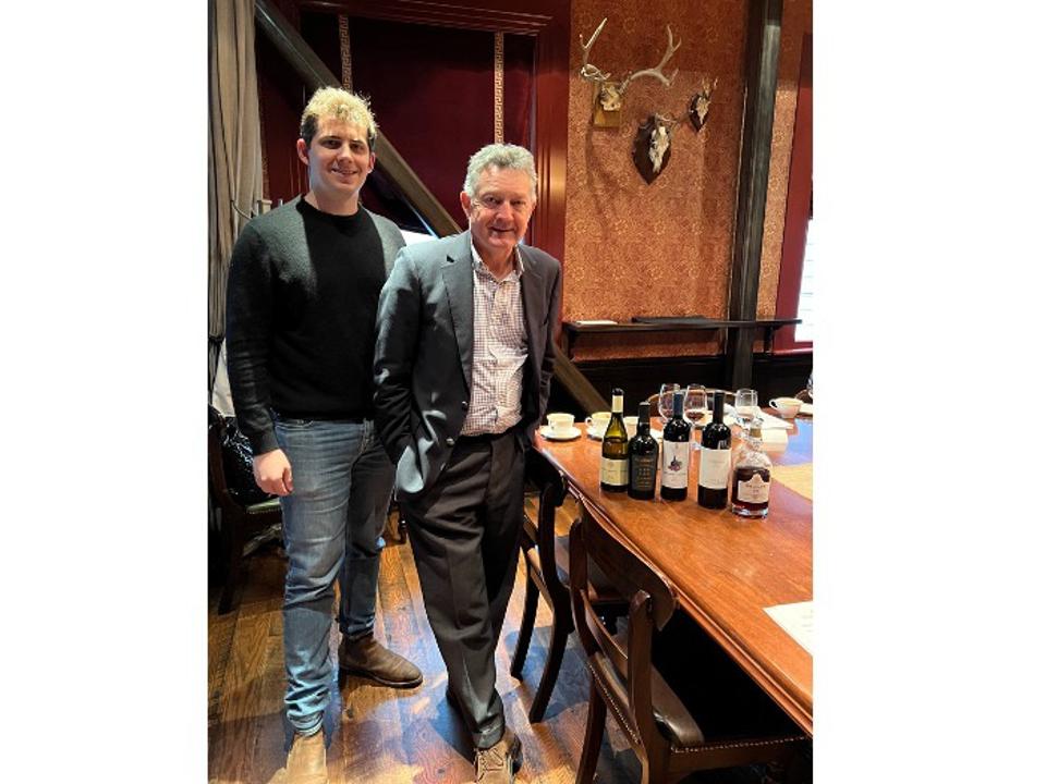 Hugh and Rupert Symington of Symington Family Wine Estates in Portugal