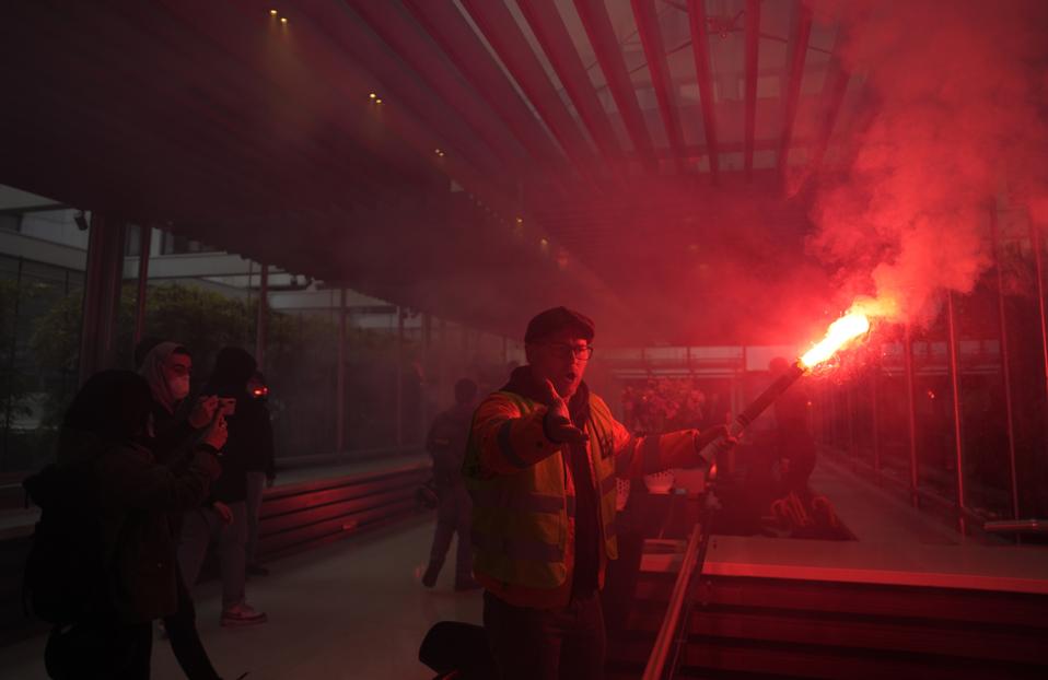 France Pension Protests