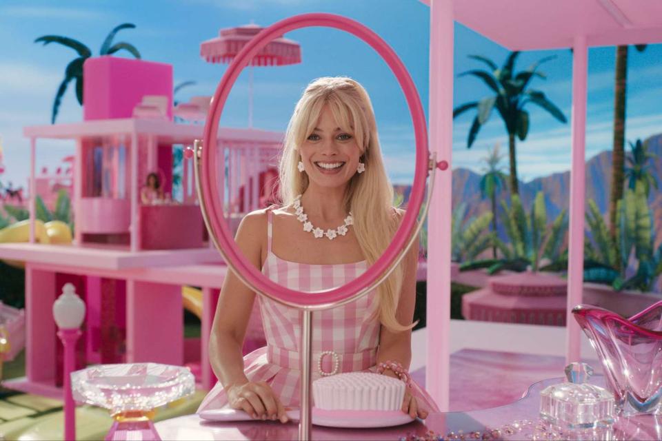 Margot Robbie in the live-action ″Barbie″ movie