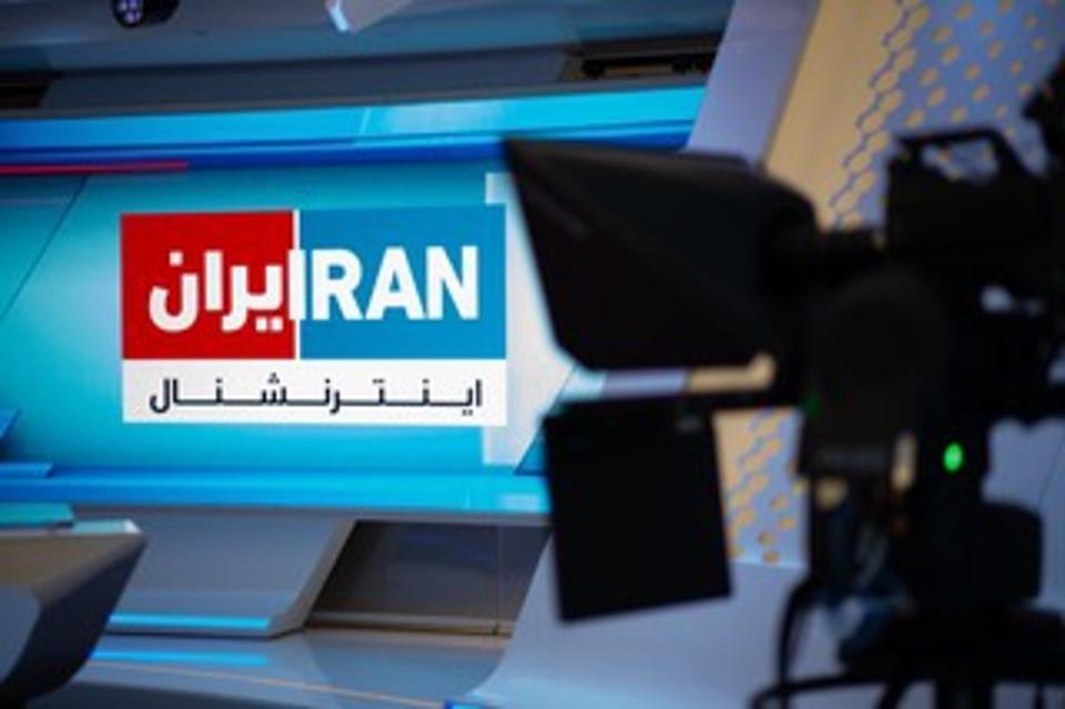 Iran International's TV studio