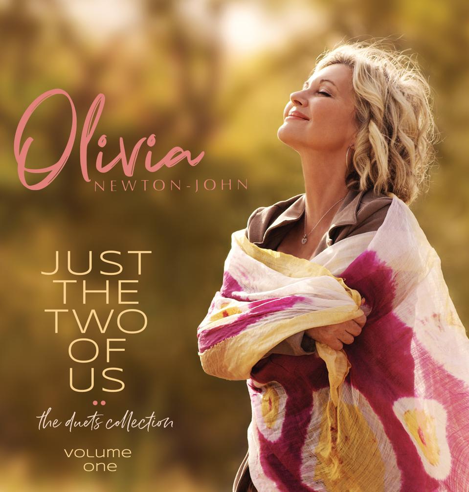 Cover of Olivia Newton-John duets album ″Just The Two Of Us″ set for release May 5th