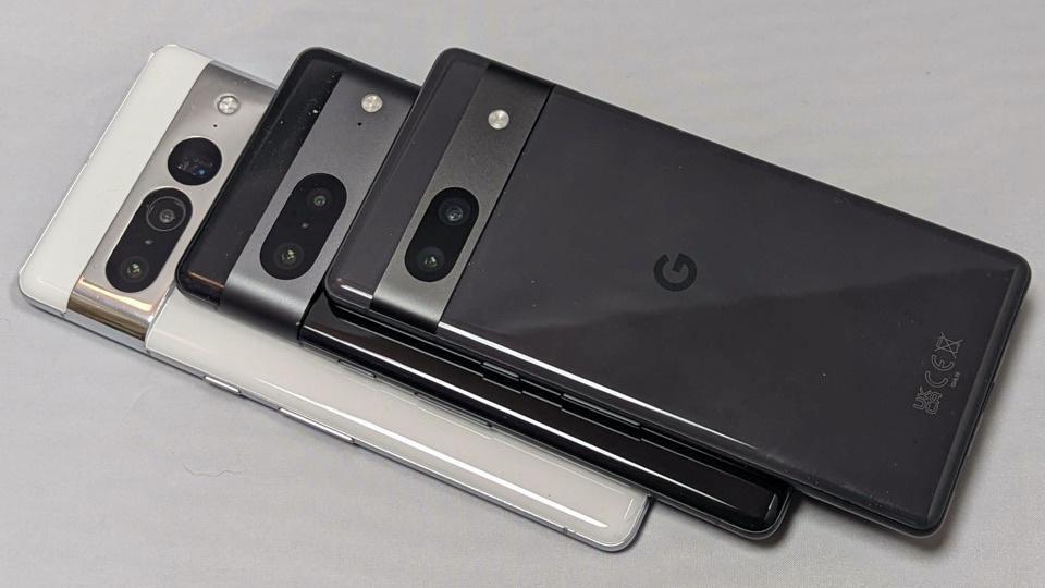Google Pixel 7 Pro, Pixel 7, and Pixel 7a