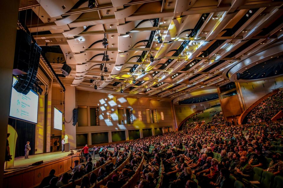 The packed ballroom inside the Music City Center in downtown Nashville at the unveiling of the World Beer Cup winners for 2023.