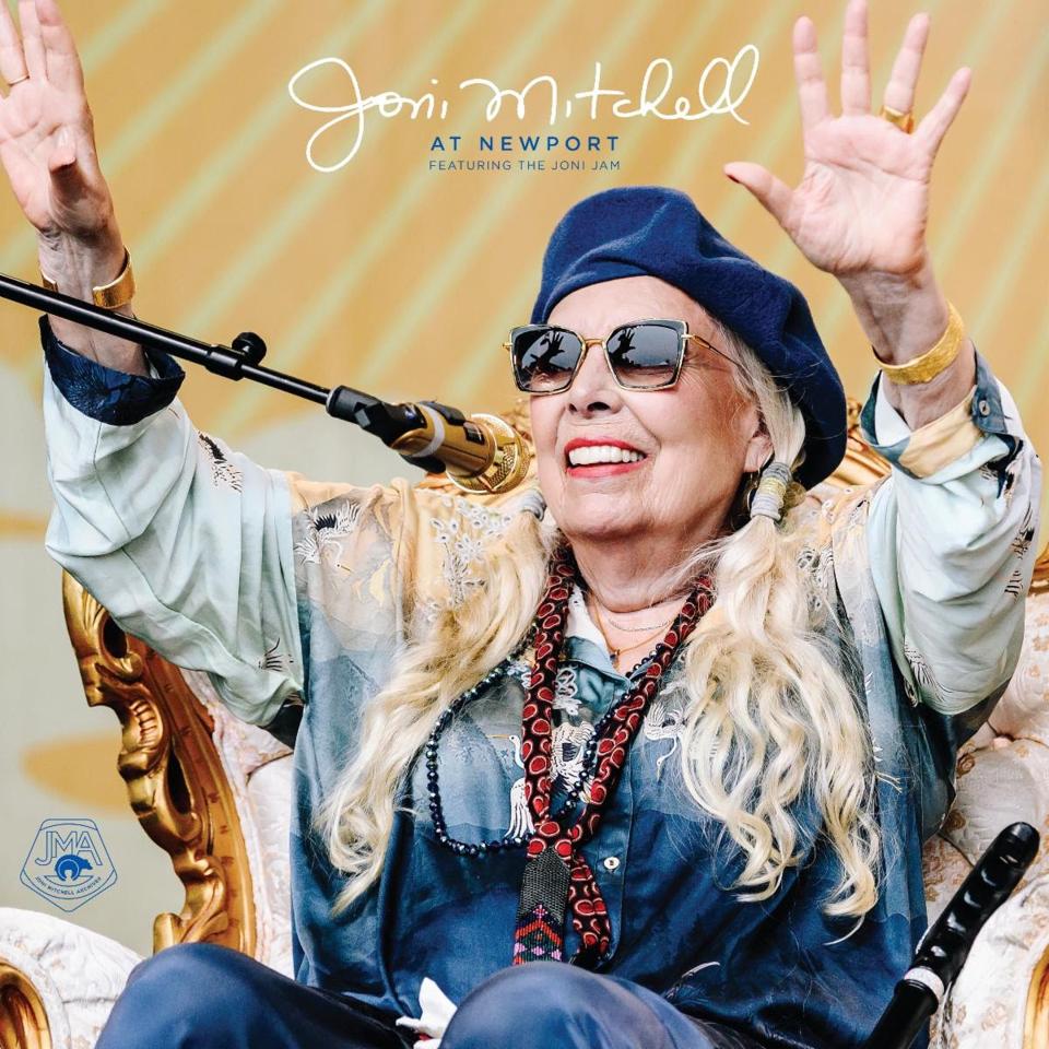 Cover of Joni Mitchell's 'At Newport.'