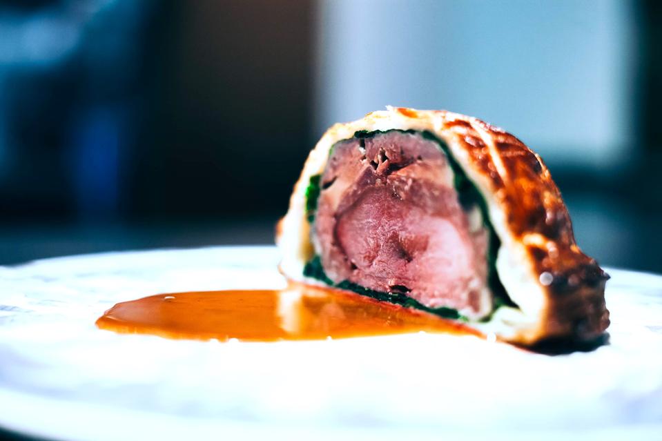 The dish “Duck pie”