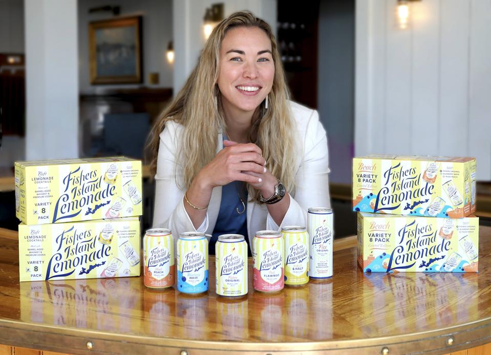 Bronya Shillo, the founder of Fishers Island Lemonade.