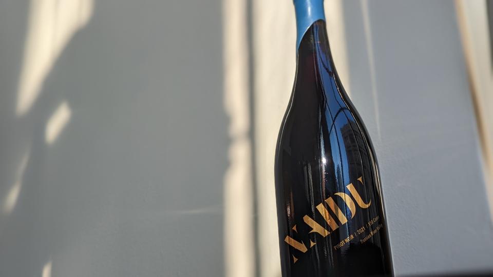 2021 Naidu, Pinot Noir with wax cap Cathrine Todd
