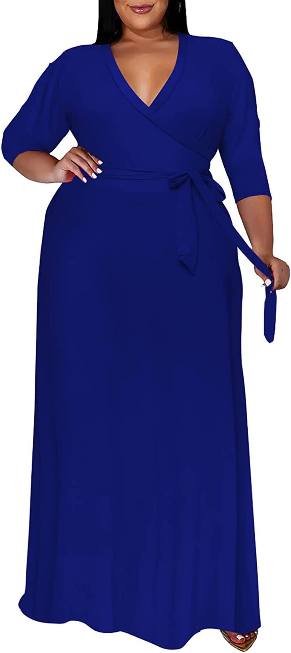 wrap dress amazon NWT $45 XS NAVY Essentials Women's Cap-Sleeve breezy crinkle linen Best Plus-Size Dresses On Amazon