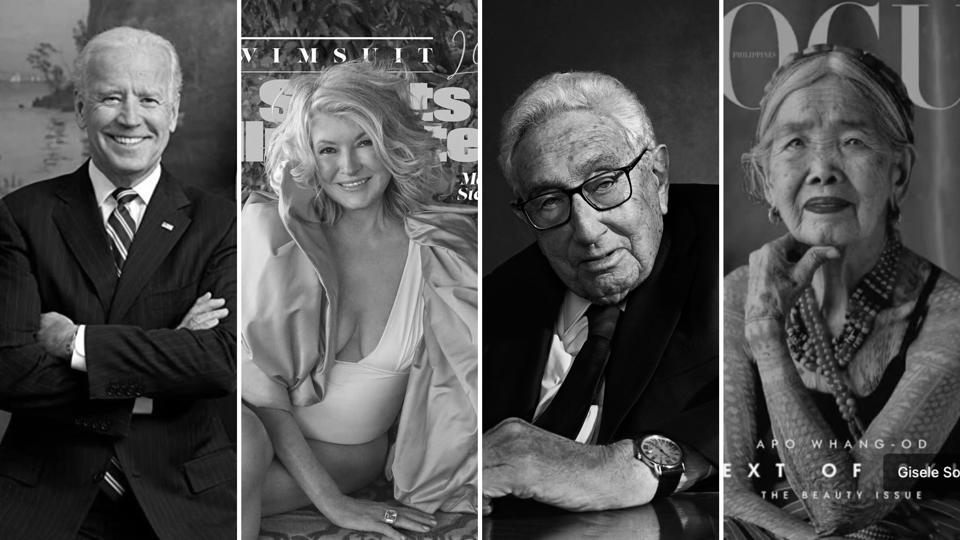 The New Old: Joe Biden, Martha Stewart, Henry Kissiner and Apo Whang-Od