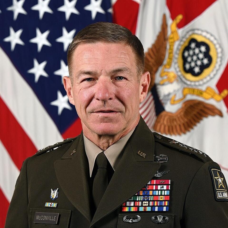 General James McConville, 40th Chief of Staff of the Army. 