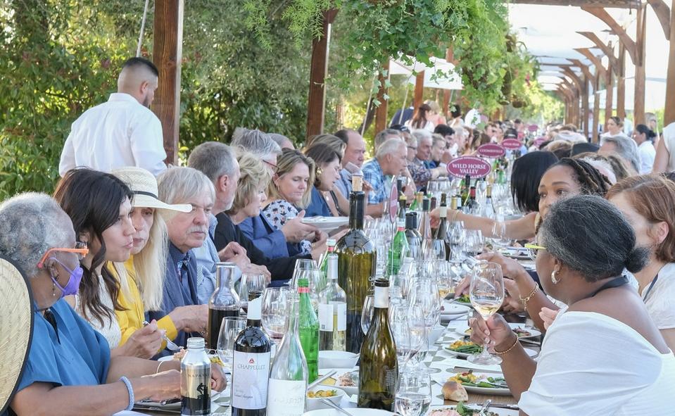 Wine Lovers Enjoy Collective Napa Valley Live Auction Dinner at Silver Oak Winery