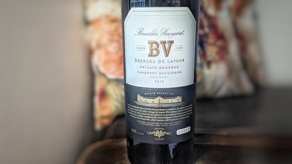 2016 Beaulieu Vineyard (BV), ‘Georges de Latour’ Cabernet Sauvignon Private Reserve Cathrine Todd