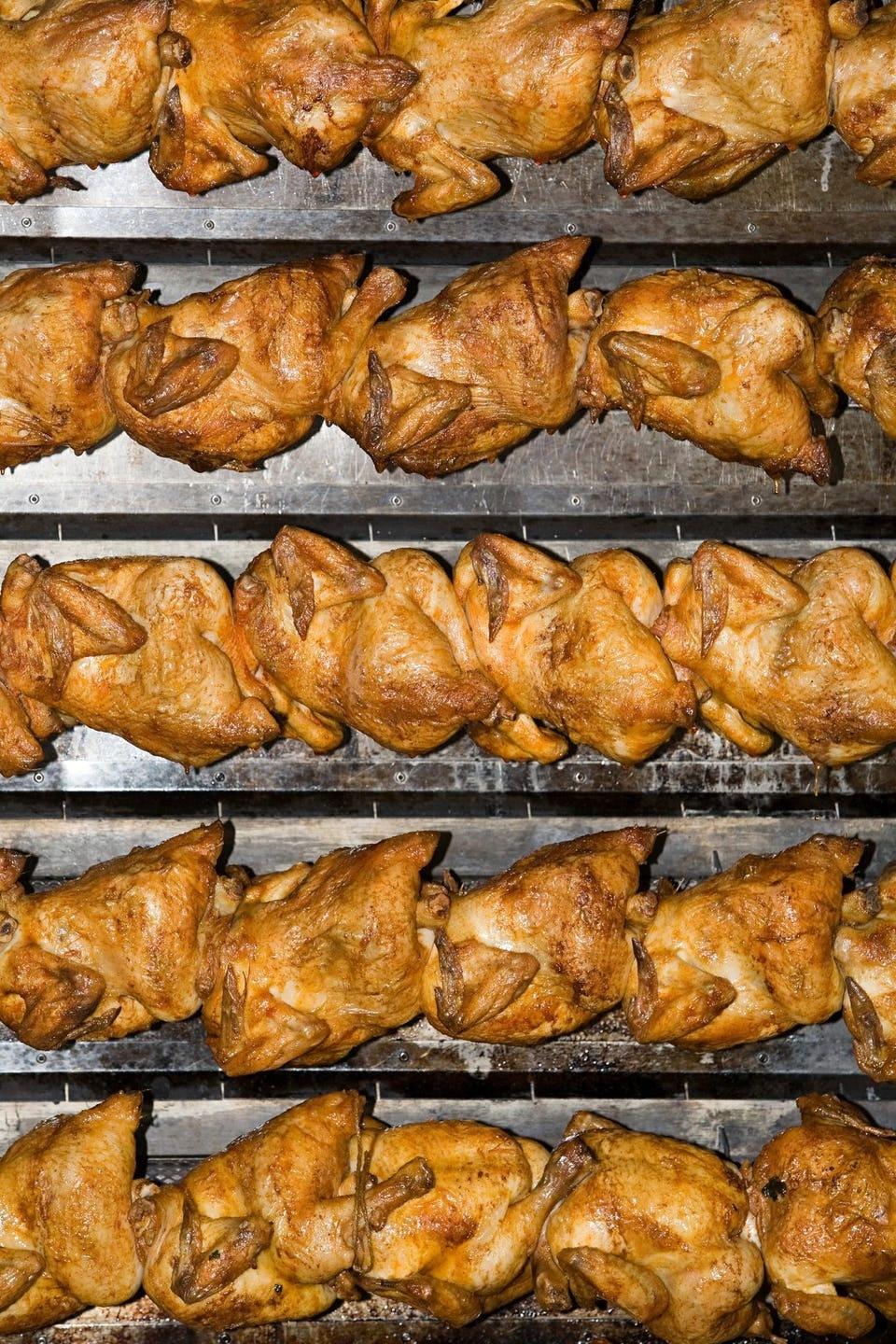 Golden, juicy, aromatic.