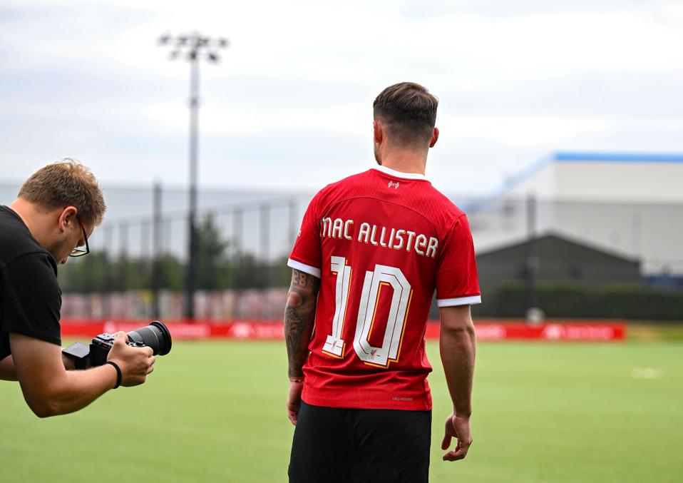 Liverpool Unveil New Signing Alexis Mac Allister