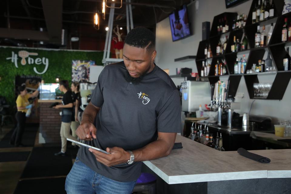 Carlos Dunlap owns a brunch restaurant.