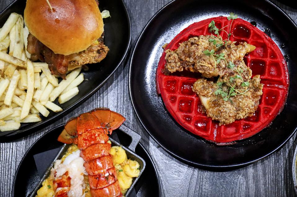 Honey Uninhibited has delicious brunch food.