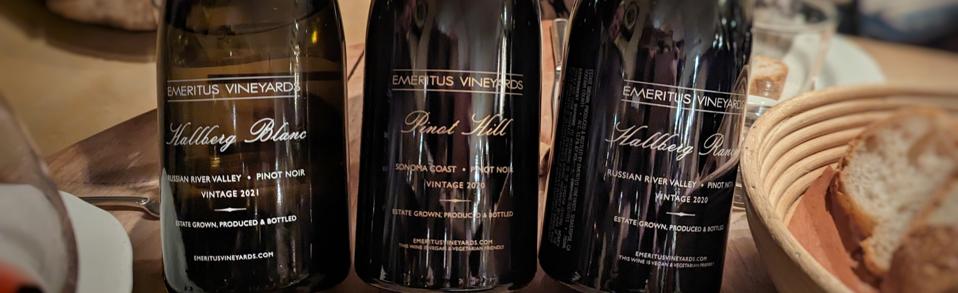 Emeritus Vineyards wines