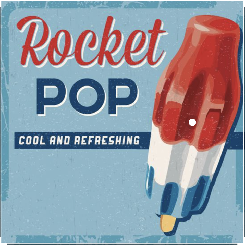 Rocket pops were developed in 1955 and are now making a comeback in adult beverages.