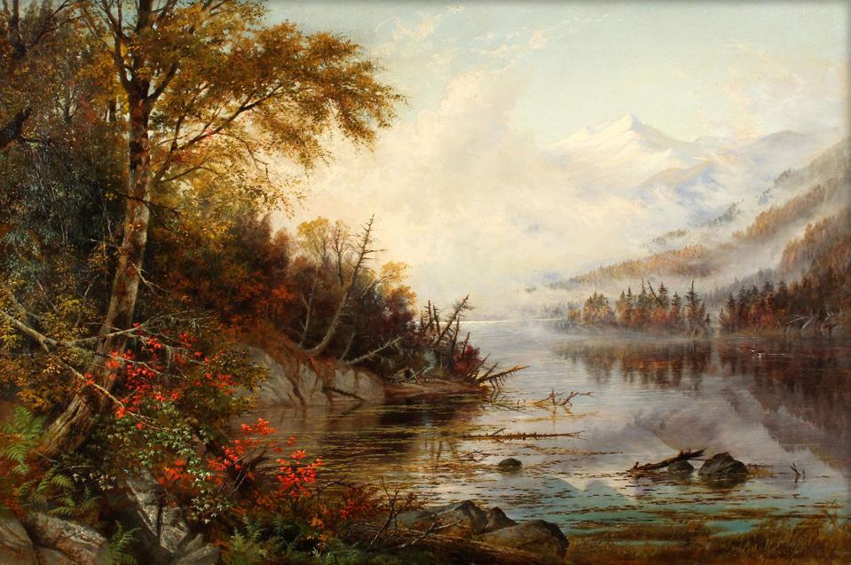絵画 women in the landscapes painting 4 Women Reframe American Landscape Painting At Thomas Cole National