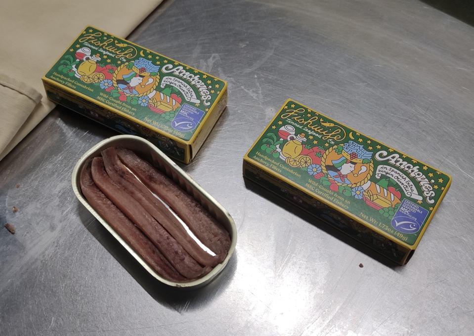 tins of sardines from FishWife brand