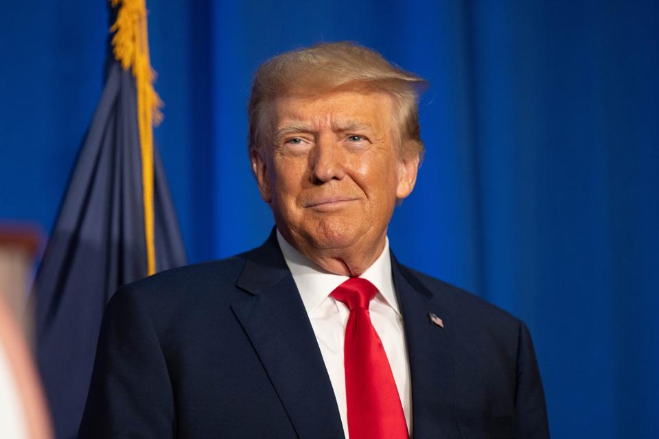 Donald Trump Speaks At The New Hampshire Federation Of Republican Women Lilac Luncheon