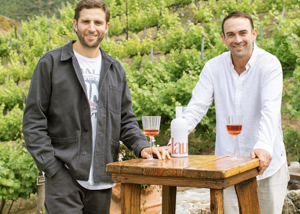 Harrison Fugman (left) and Alex Kost (right) the co-founders of The Naked Market and their recent acquisition Haus Spirits.