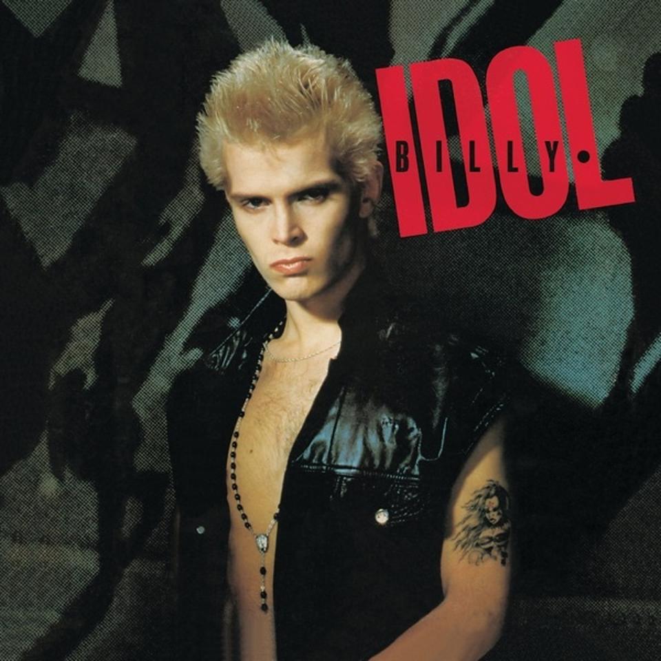 Cover of the self-titled 'Billy Idol' album.