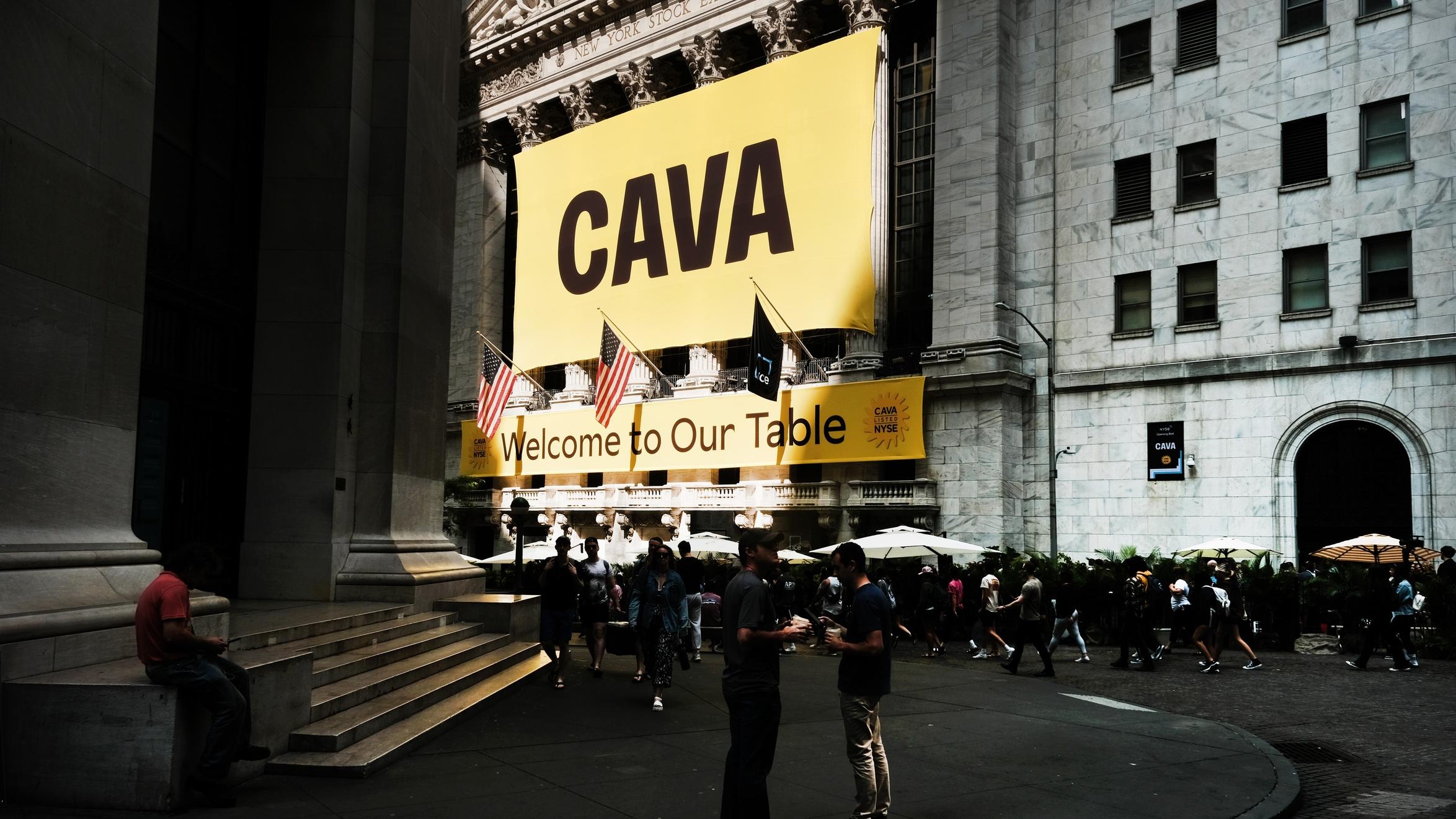 Mediterranean Restaurant Chain Cava Goes Public On The New York Stock Exchange