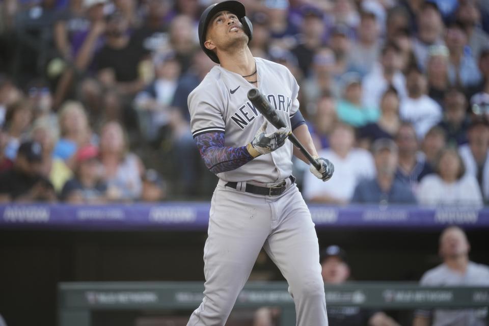 Yankees Rockies Baseball