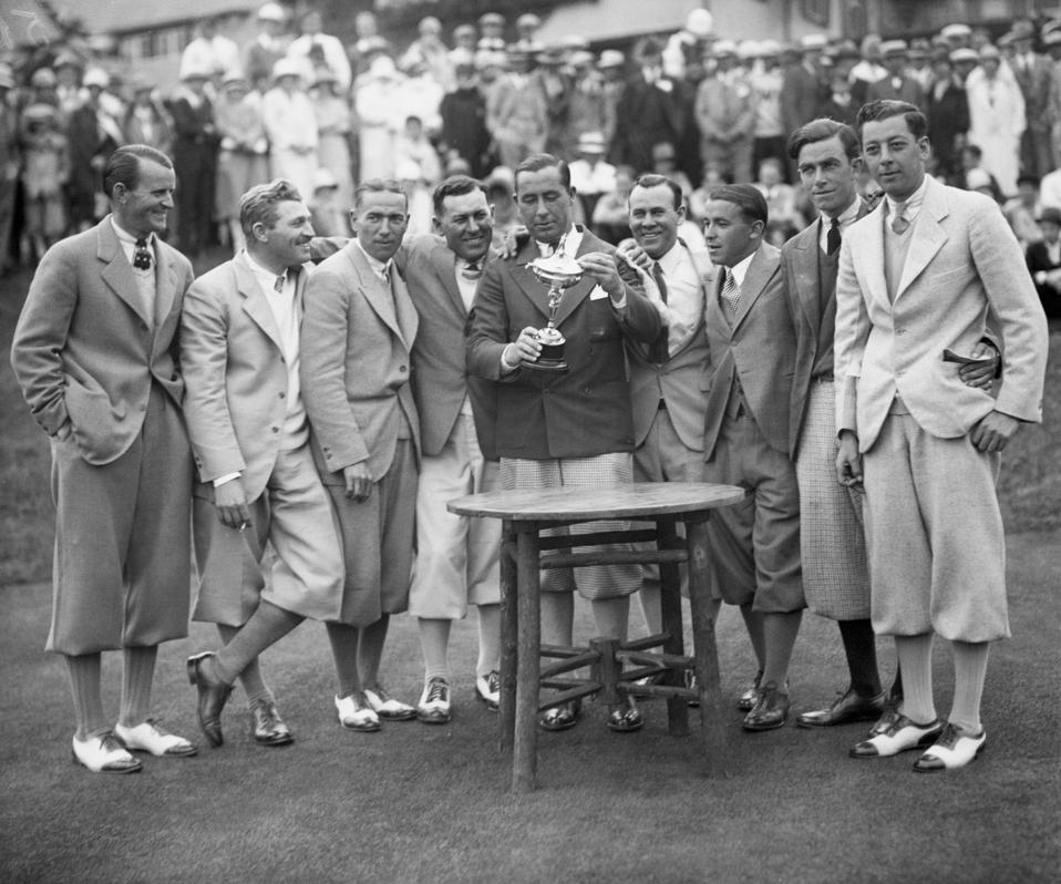 American Pro Golfers Winning Ryder Cup