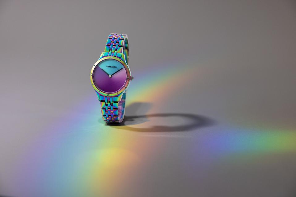 New  multicolour Women\'s Bracelet Watch with Iridescent Crystal Accents Classic multicolour Women\ main image 4