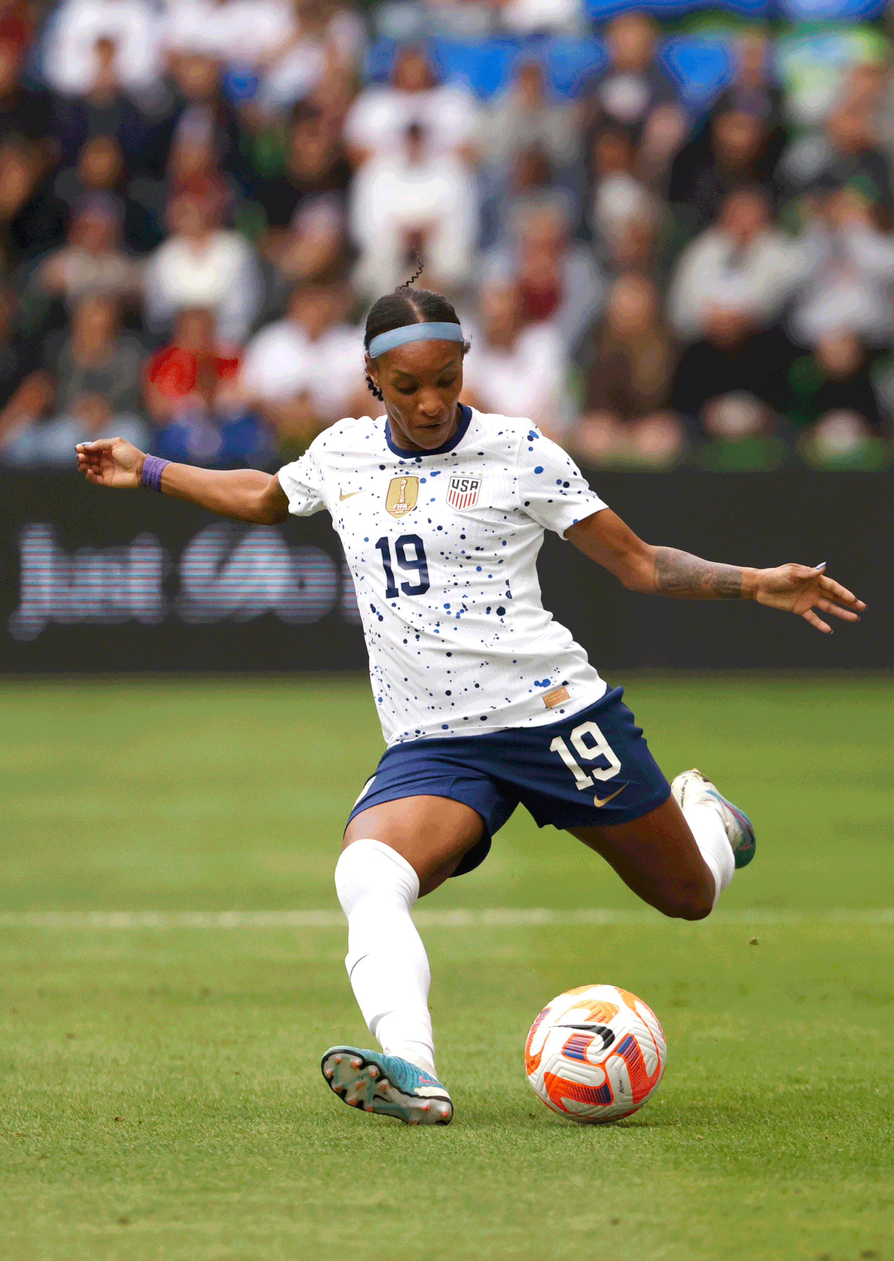 Crystal Dunn.