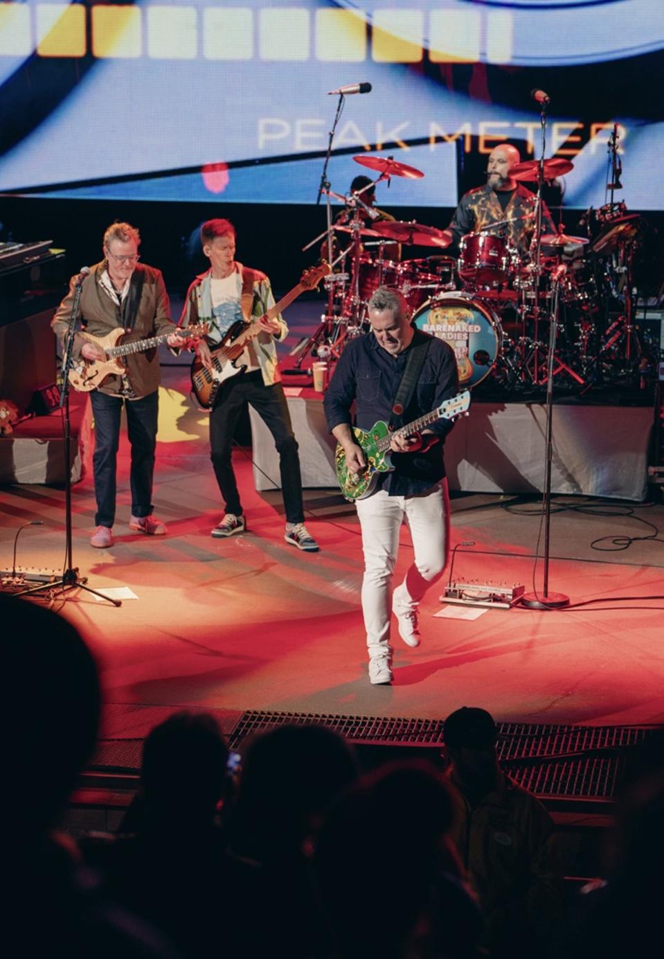 Barenaked Ladies performing at Red Rocks.