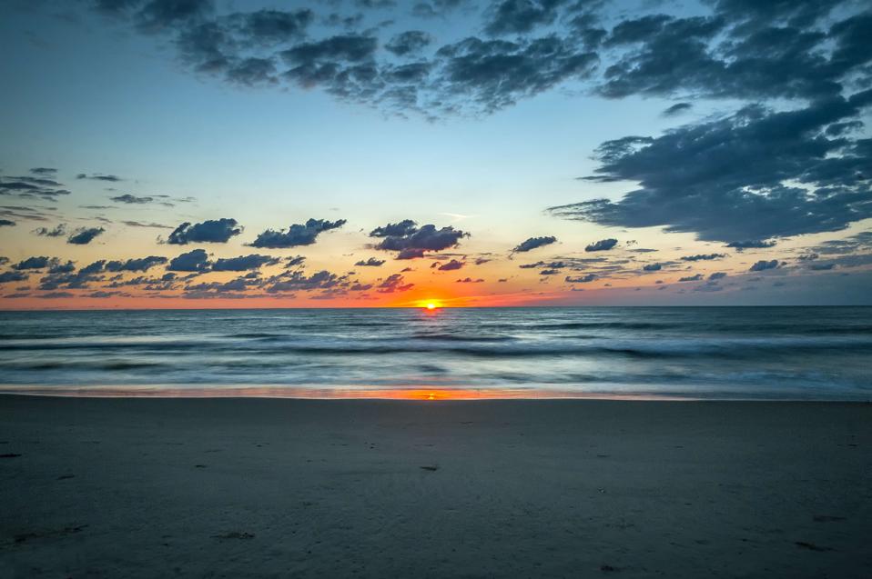 Ocean sunrise in North Carolina...