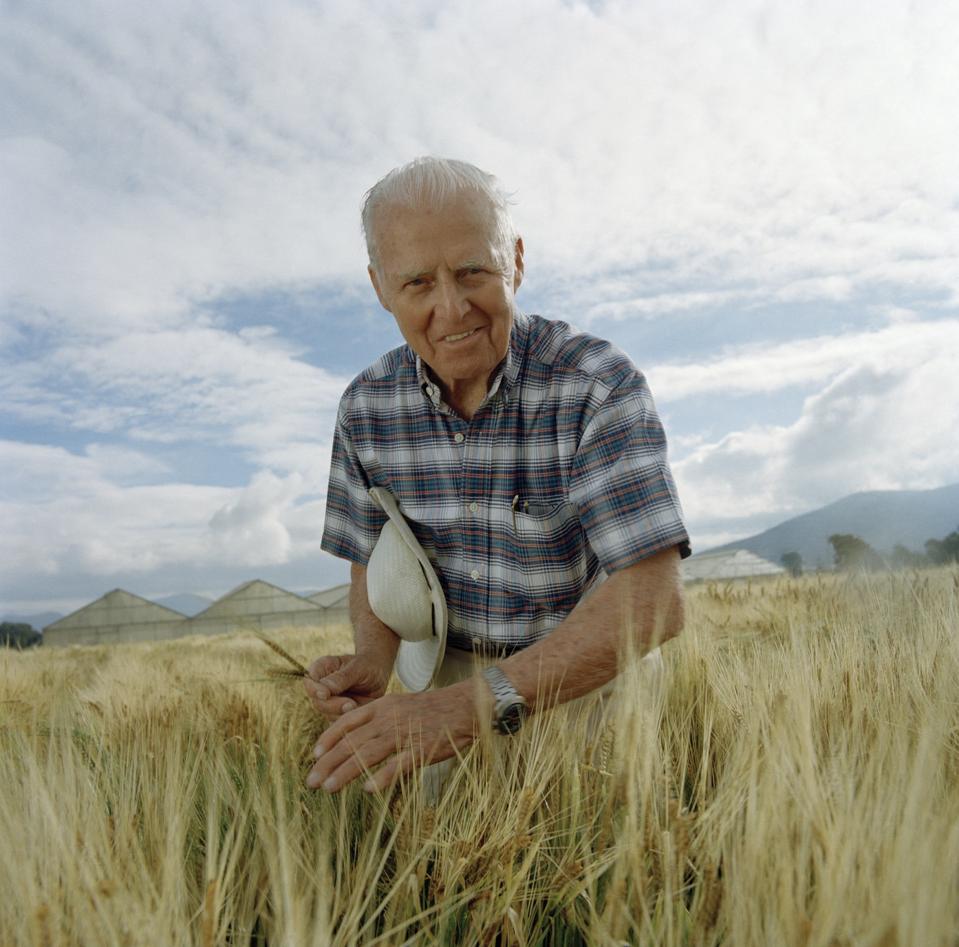 The Nobel Peace Prize winner Norman Borlaug would inspire a pretty good film