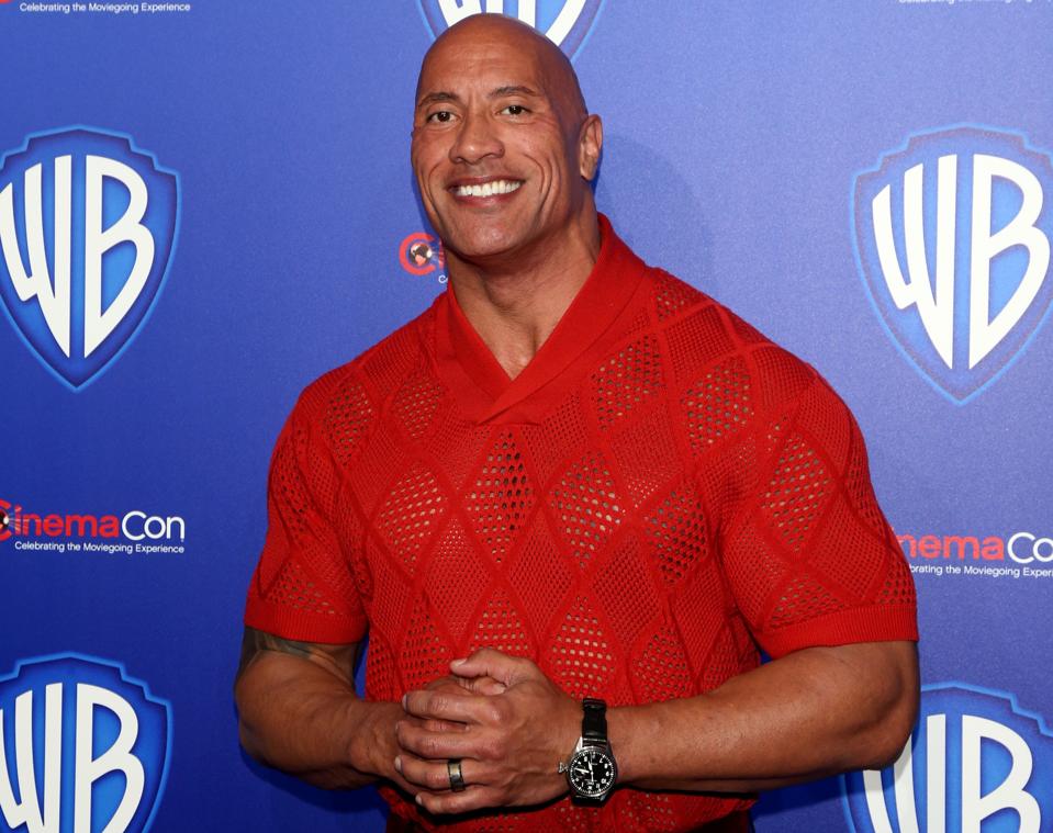 The Rocks Fore Head The Rock’s Face Turn: A Historic Seven Figure Donation To Striking Actors