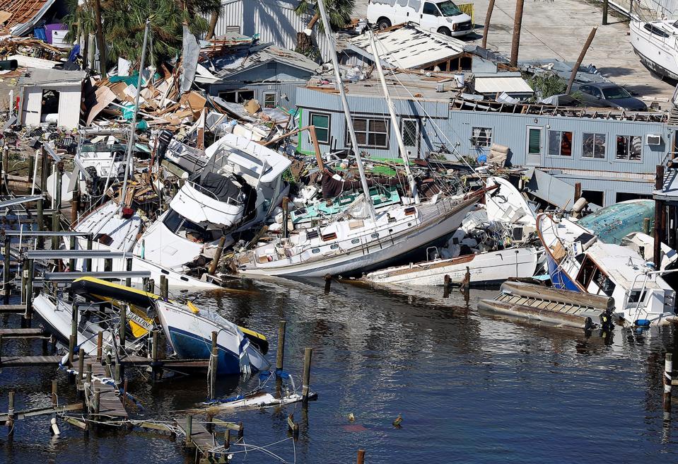Hurricane Ian Slams Into West Coast Of Florida