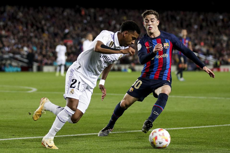 FC Barcelona will face Real Madrid in Dallas on Saturday. 