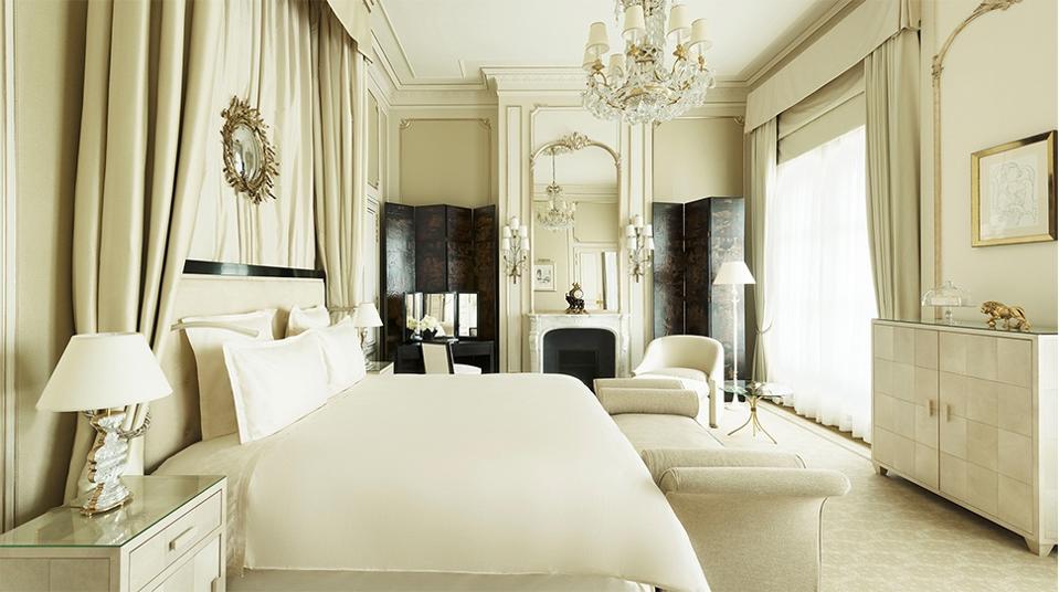 The Coco Chanel Suite at the Ritz Paris.