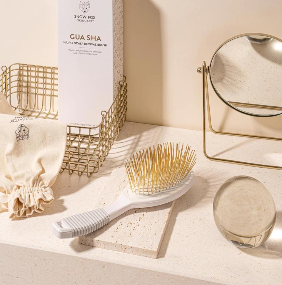 This New Brush Saves Thinning Hair—And Artisans In Asia