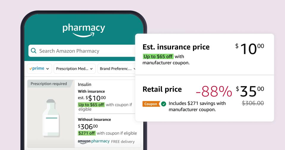amazon pharmacy tirzepatide cost Amazon Pharmacy Launches $35 Insulin Coupons As Transparency Takes Hold