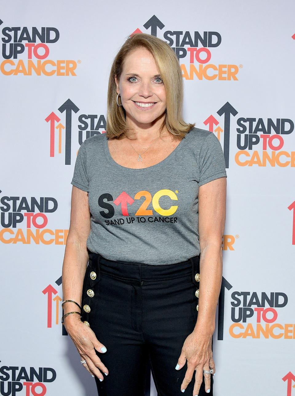 Katie Couric Celebrates 15 Years Of Standing Up To Cancer