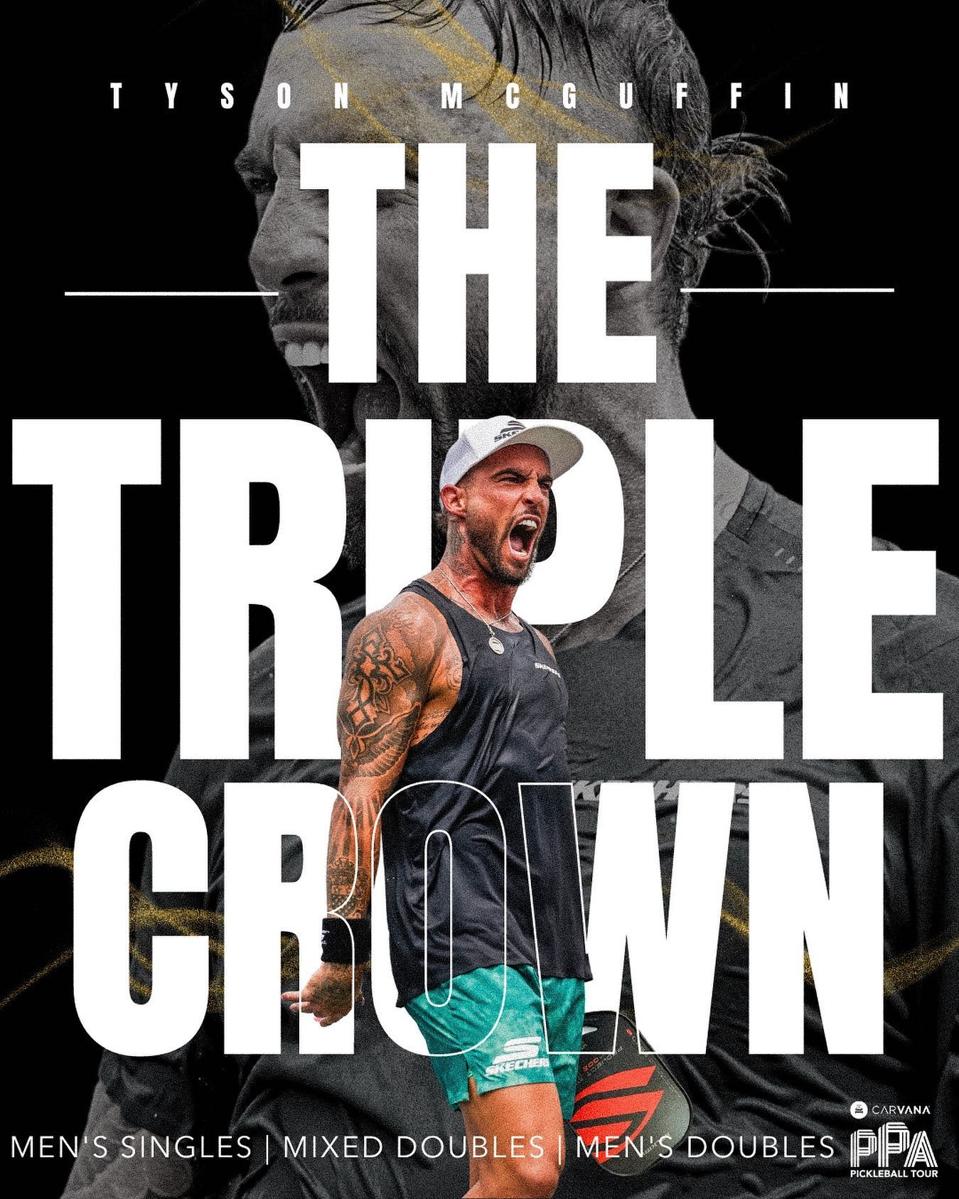 Triple Crowns All Around At The Professional Pickleball
