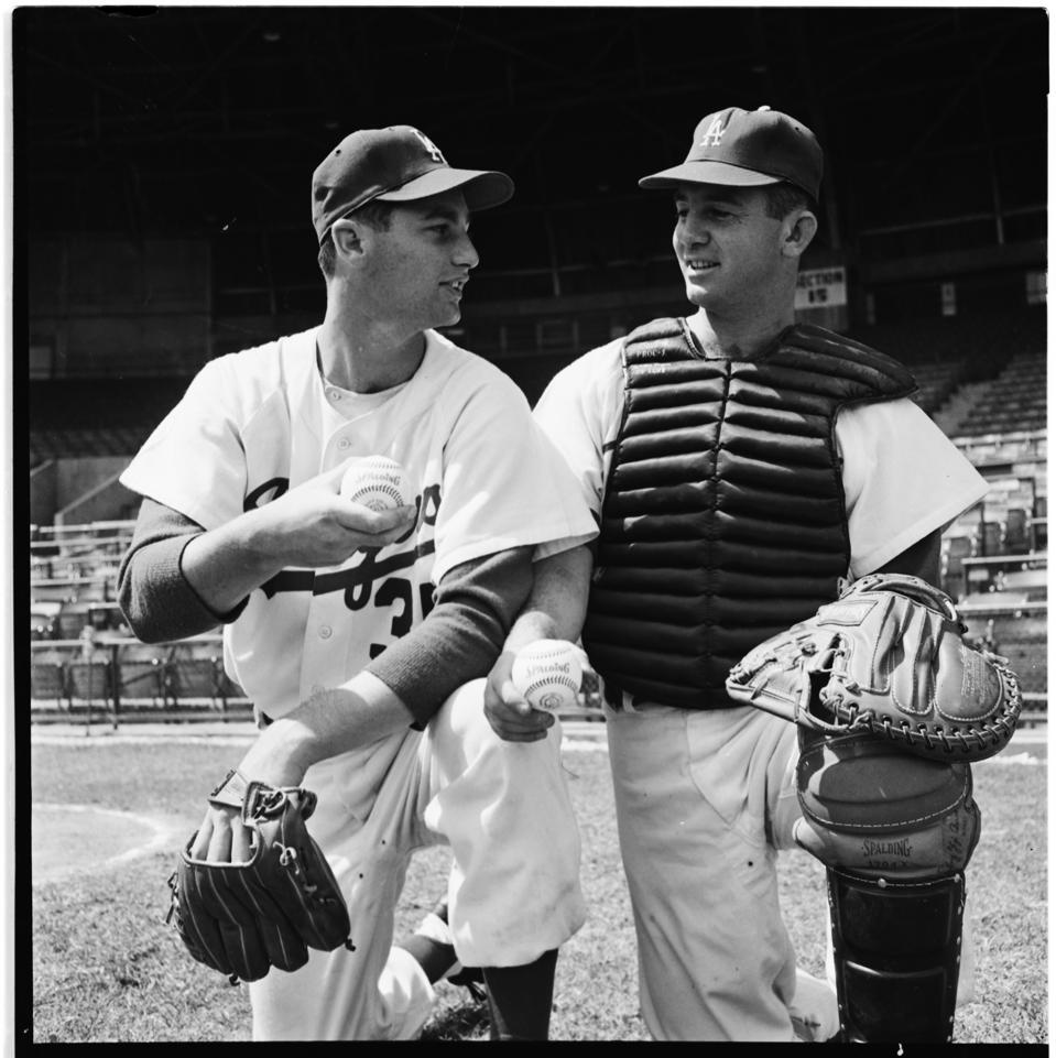 Baseball -- Dodgers, 1958