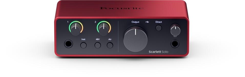 6/30終了FOCUSRITE / Scarlett Solo (gen. 3) Focusrite Scarlett Solo 3rd-Gen Audio Interface – Focusrite