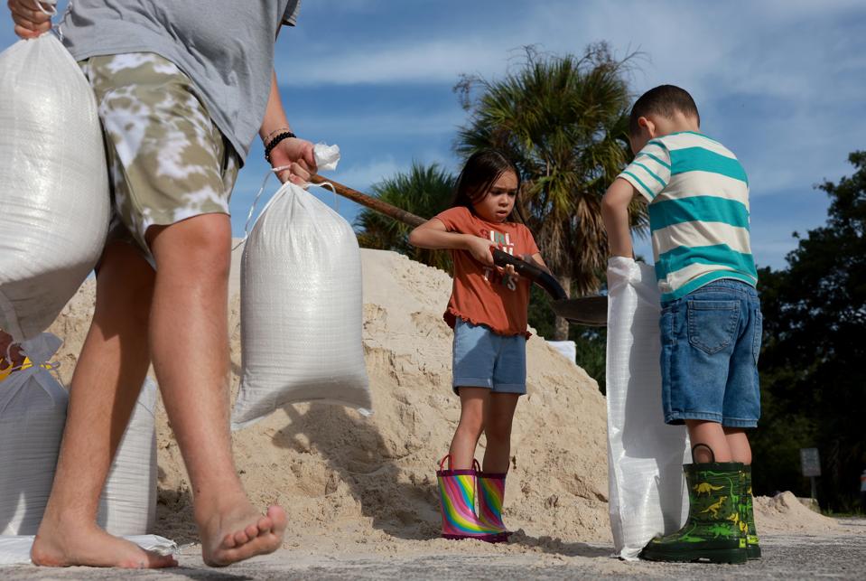 Florida's Gulf Coast Prepares For Arrival Of Hurricane Idalia