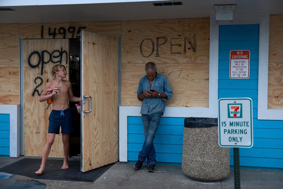 Florida's Gulf Coast Prepares For Arrival Of Hurricane Idalia