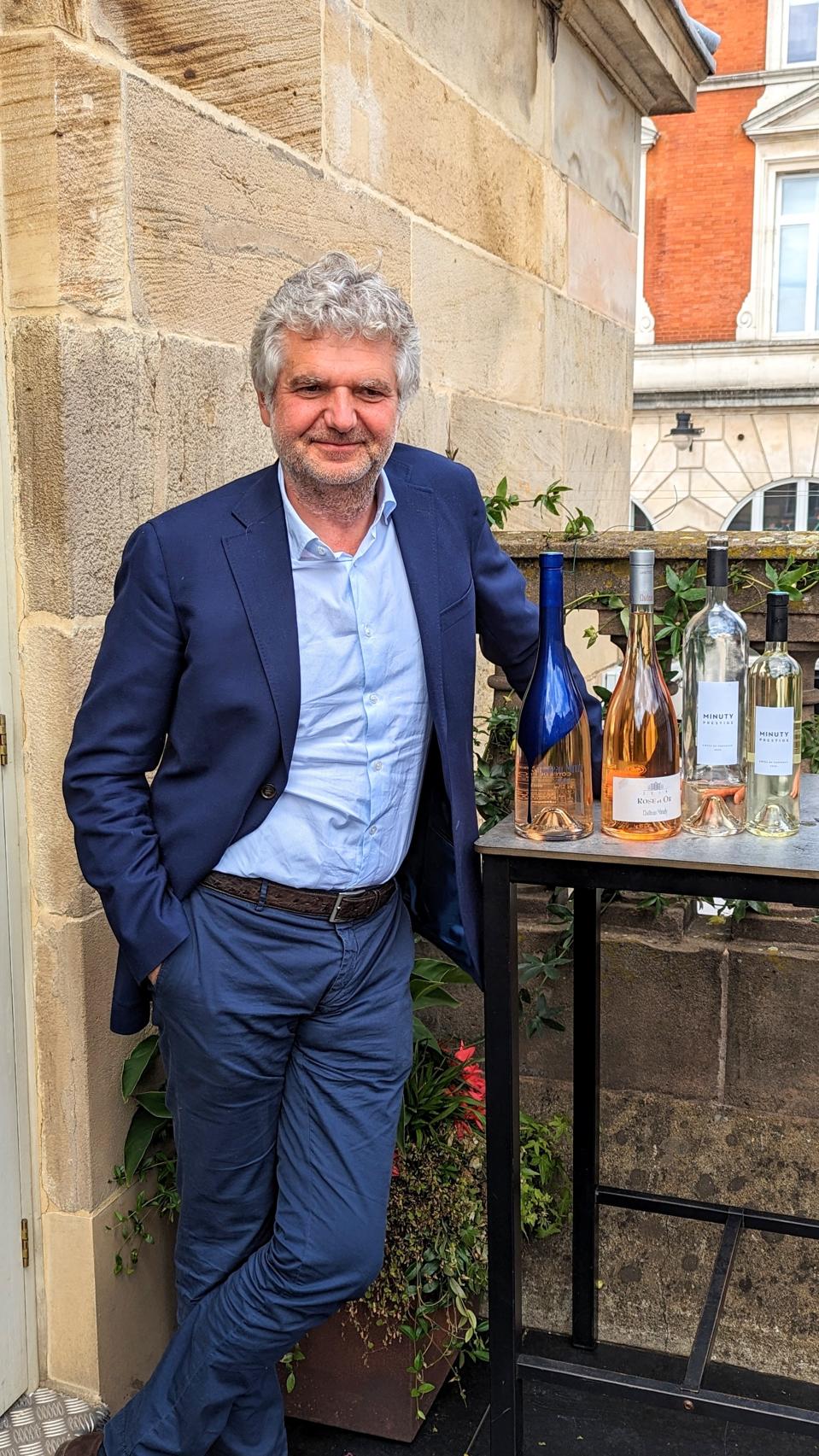 Francois Matton from Minuty rose.