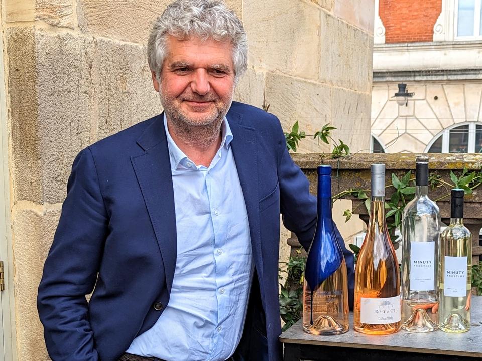 Francois Matton from Minuty rose.